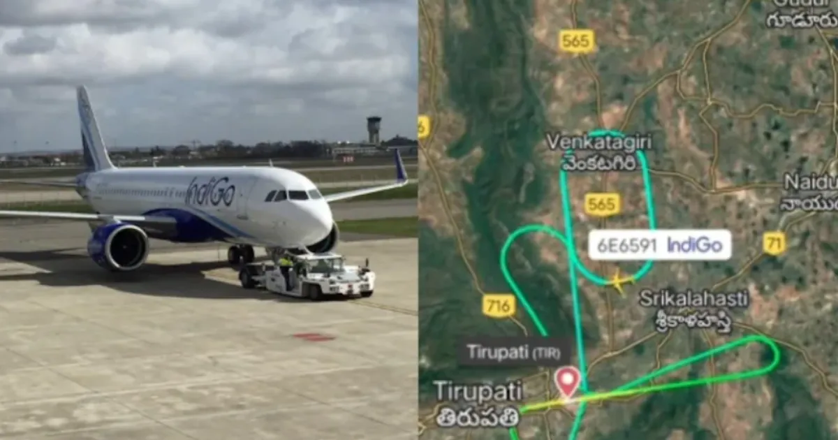 IndiGo Flight’s 40-Minute Sky Scare Ends in Safe Landing