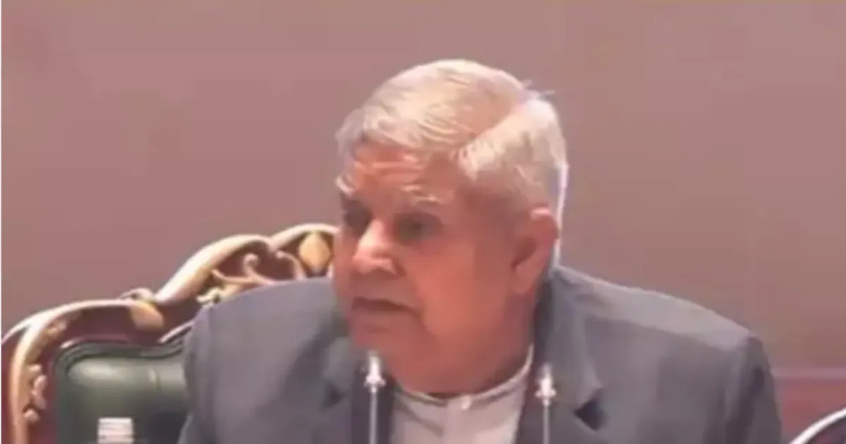 Monsoon Session: Democracy in Crisis: Dhankhar Slams Political Acrimony!