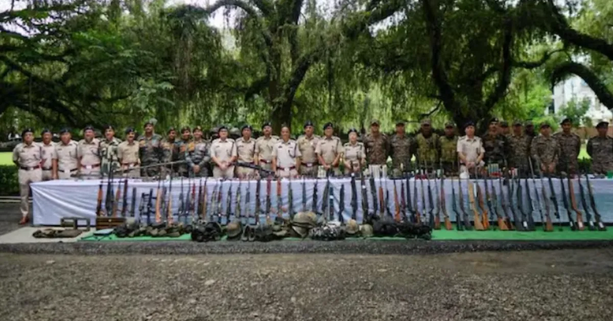 Massive Arms Haul in Manipur: 90 Firearms Seized