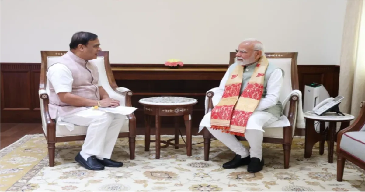 Assam CM Briefs PM on State’s Success