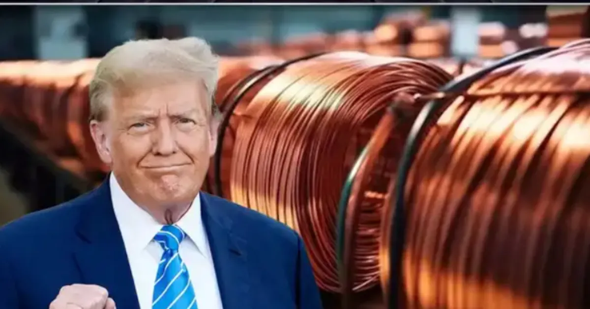 US Hits Copper Imports With 50% Tariff