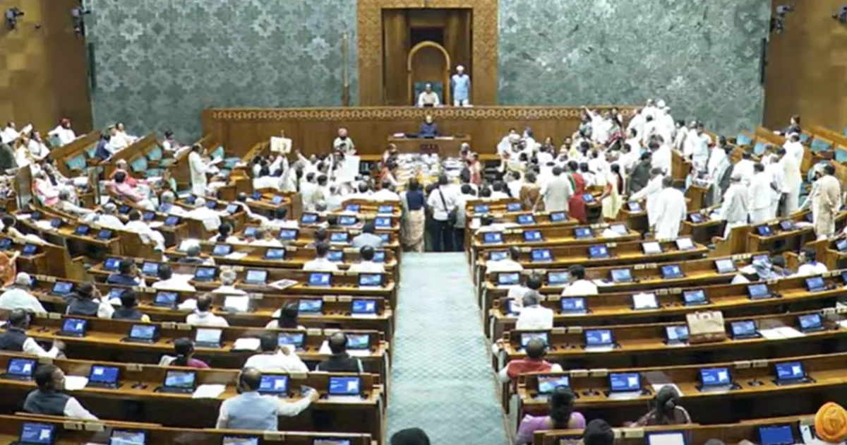 Monsoon Session: Lok Sabha Adjourned amid Opposition Protests 