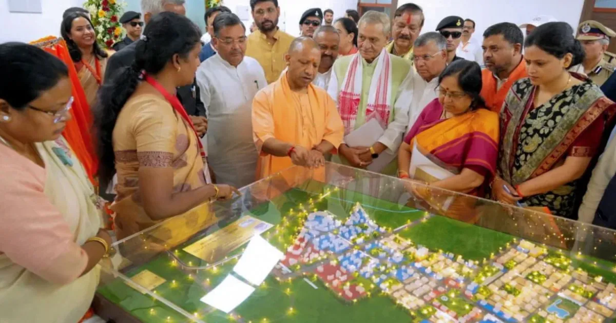 Yogi Unveils Agra's Massive New Township