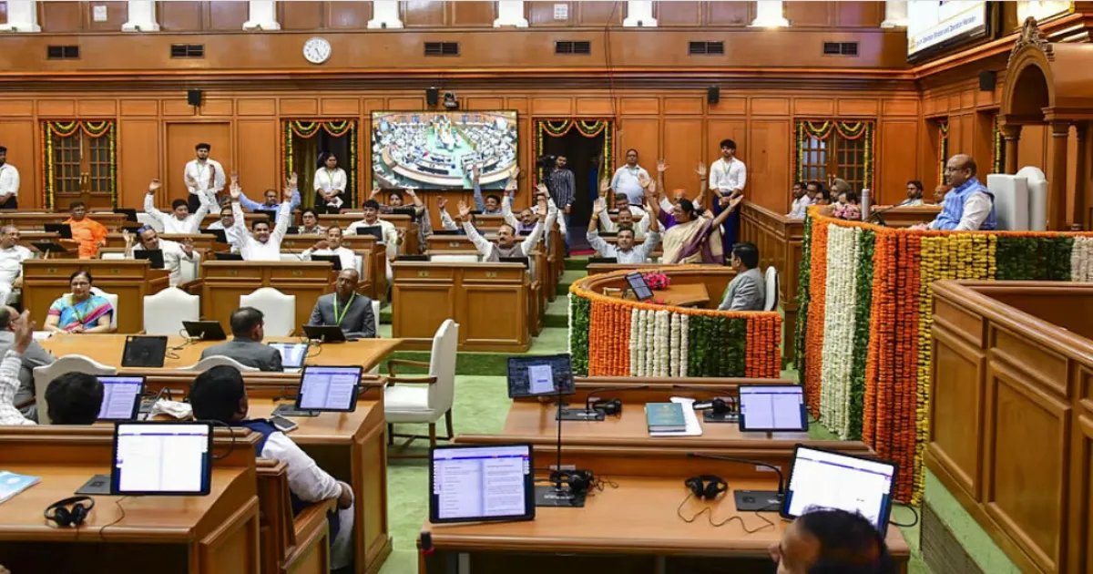 Delhi Assembly: Kejriwal’s ‘Phansi-Ghar’ Exposed as Mere Tiffin Room