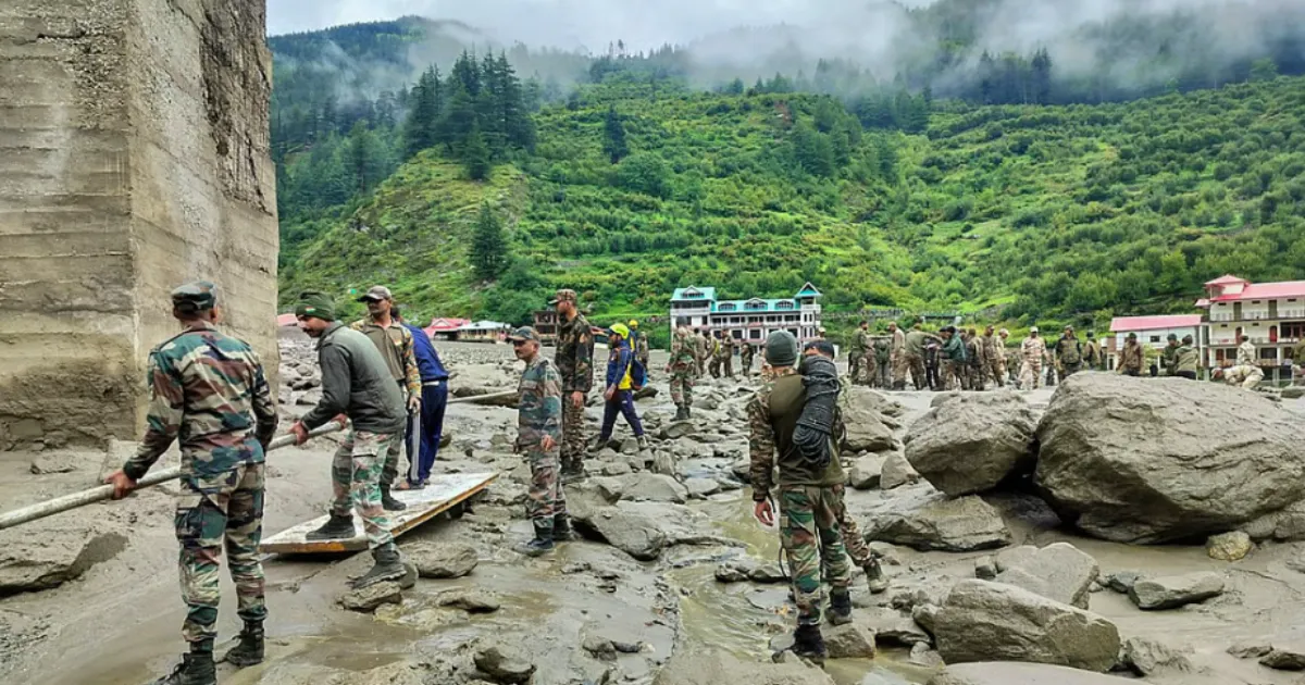 Uttarkashi Flash Flood: Rescuers Battle Mountains of Debris