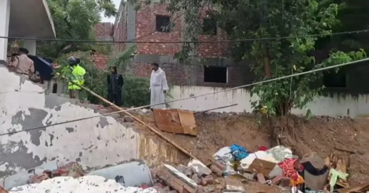 Heavy Rain Triggers Fatal Wall Collapse in Hari Nagar