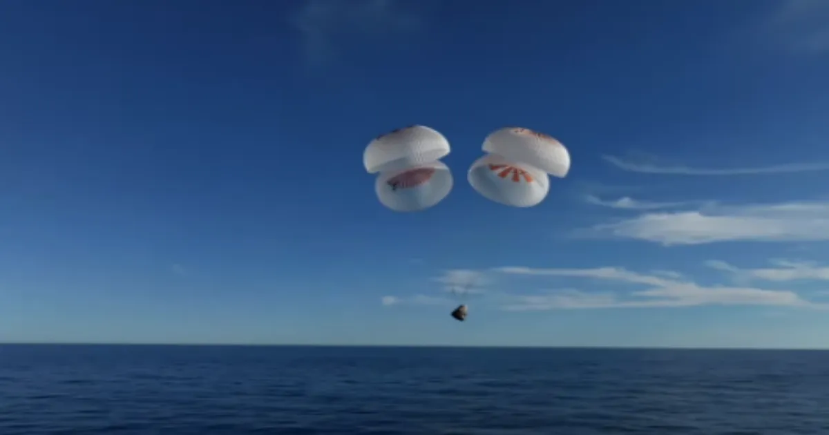 SpaceX Crew-10 Astronauts Plummet Back to Earth