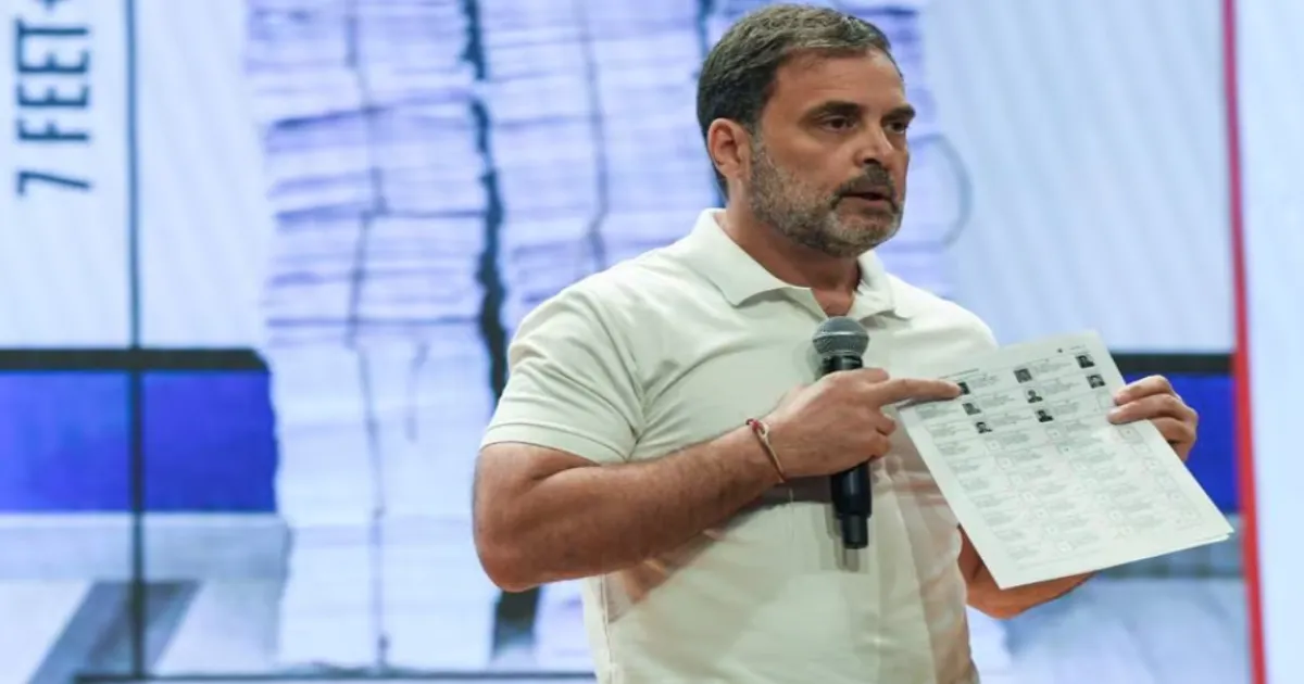 Rahul Gandhi’s Voter Fraud Claims Debunked by EC