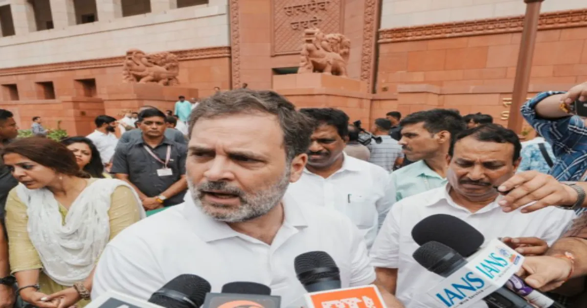 Rahul’s ‘Vote Chori’ Bombshell Targets EC