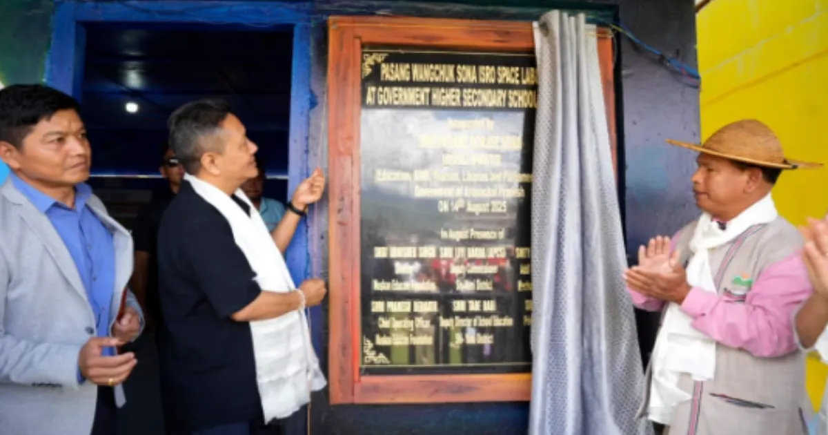 Arunachal Gets First ISRO Space Lab in Remote Shi-Yomi