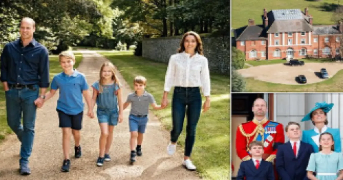 William and Kate to Move into £16M 'Forever Home' Near Windsor
