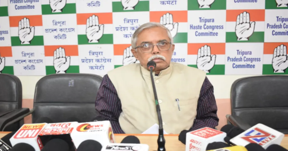 Tripura’s Healthcare in Ruins Under BJP, says Congress 