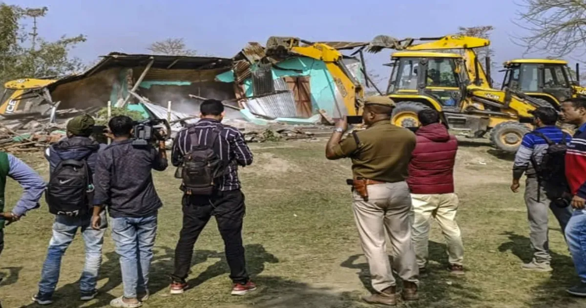 Assam's Massive Eviction Drive Displaces 309 Families