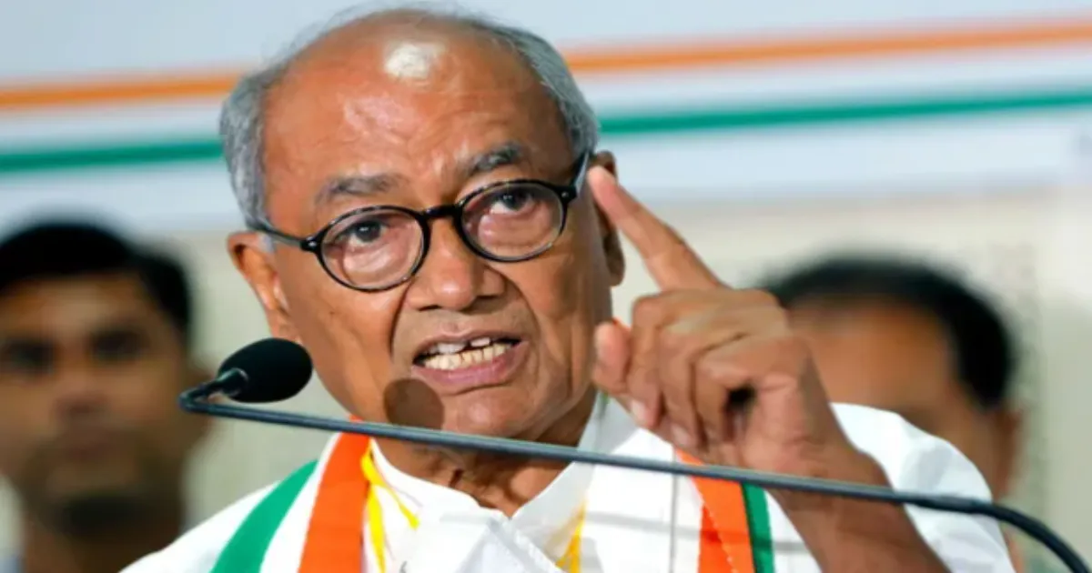 Digvijaya Singh Questions Election Commission’s Silence on Vote Theft