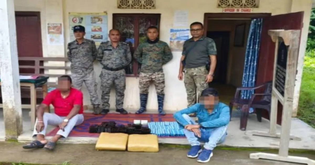 Huge Narcotics Consignment Seized on MTC Bus