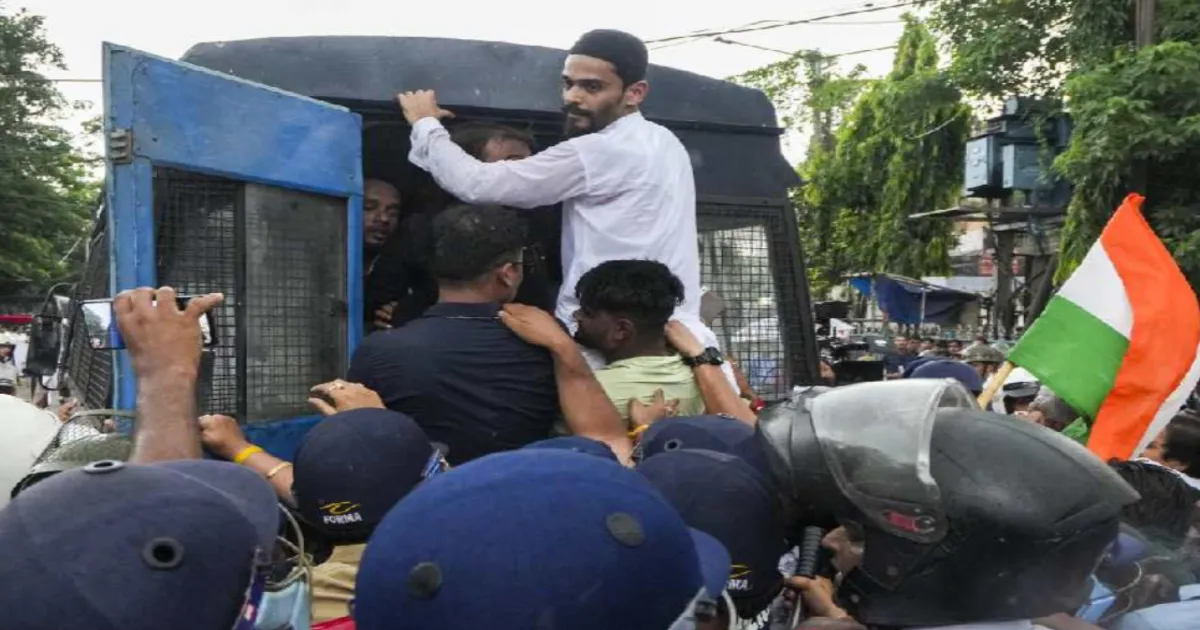 ISF Protests Erupt Over MLA’s Arrest in Bengal