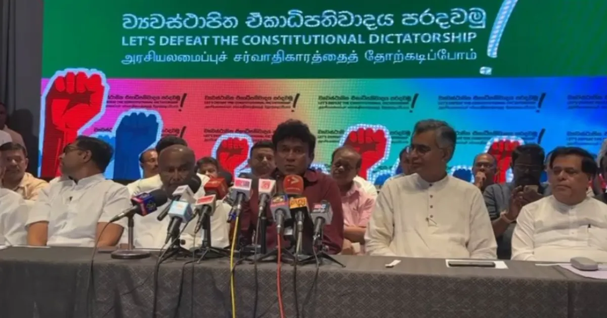 Sri Lankan Opposition Criticizes Arrest of Ex-President as Political Revenge