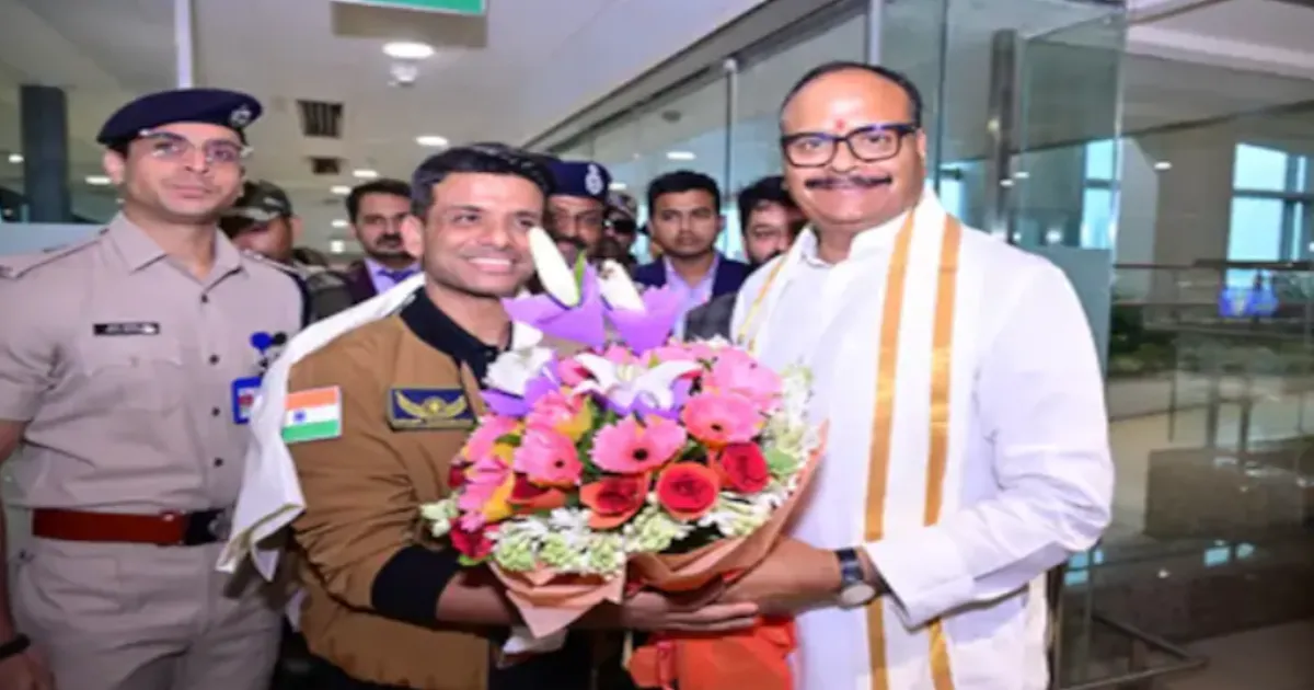 Lucknow Greets Astronaut Shubhanshu Shukla on Return