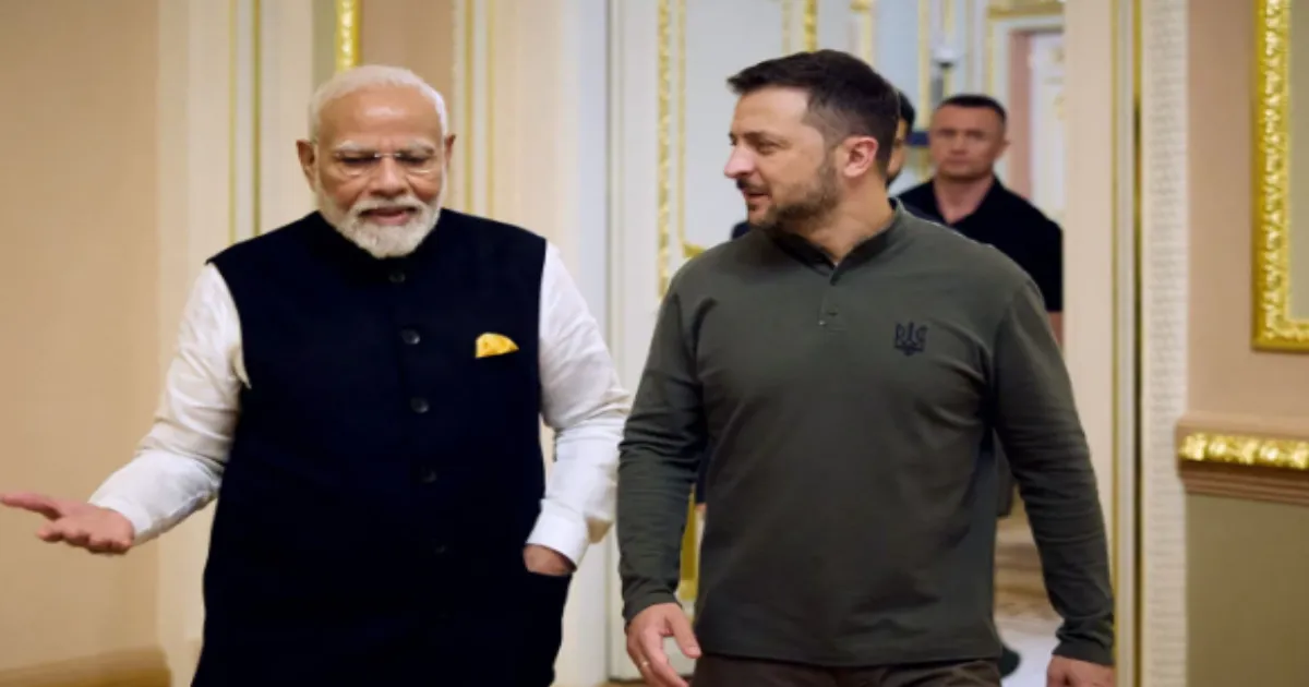 Zelensky Lauds India's Role in Ukraine Peace Efforts
