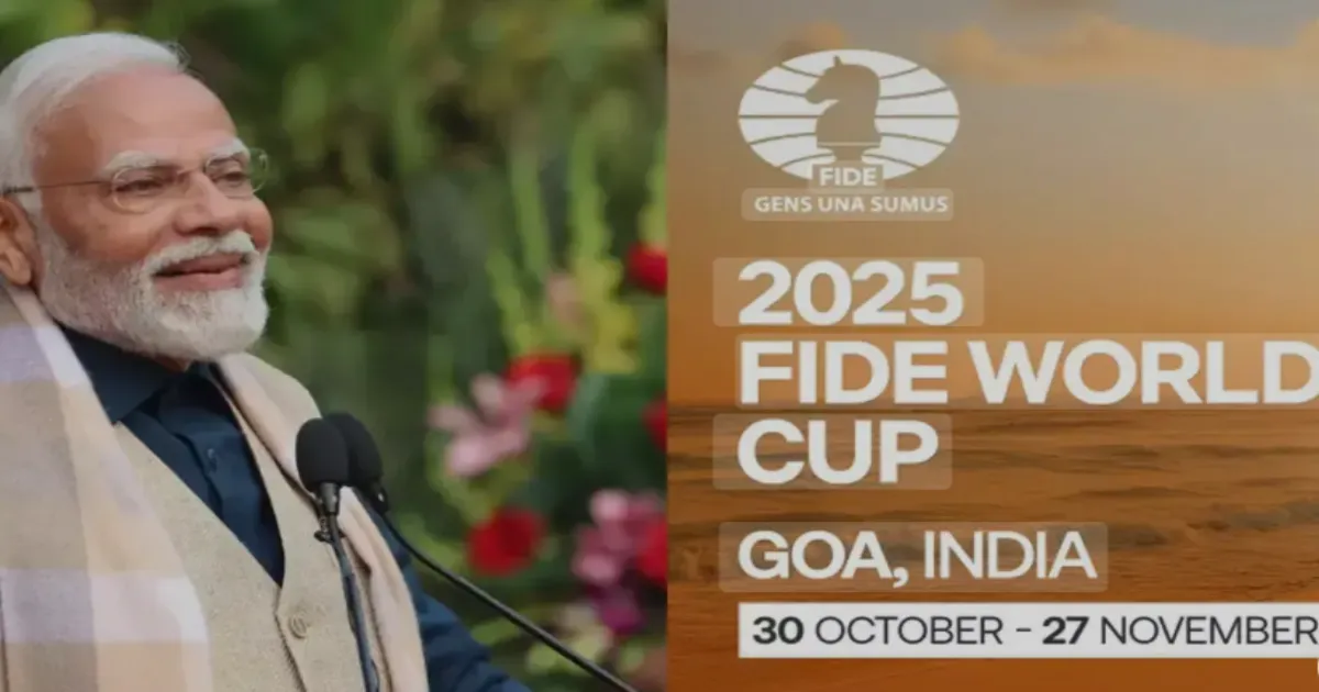 PM Modi Celebrates Return of FIDE World Cup