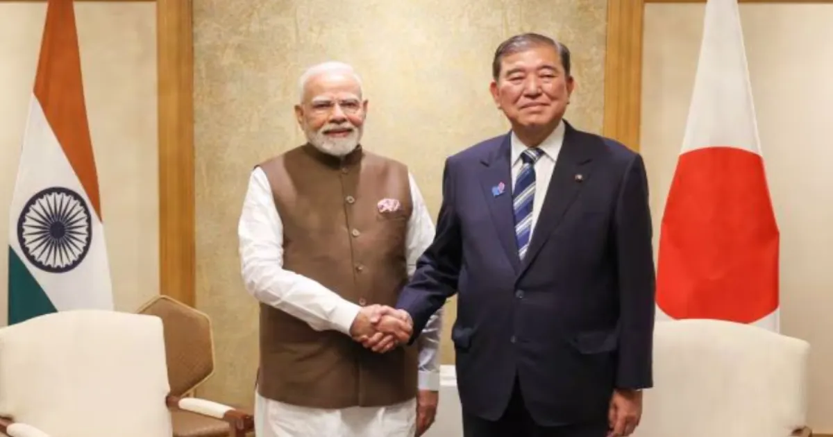 PM Modi Meets Japan PM Ishiba to Elevate Bilateral Cooperation