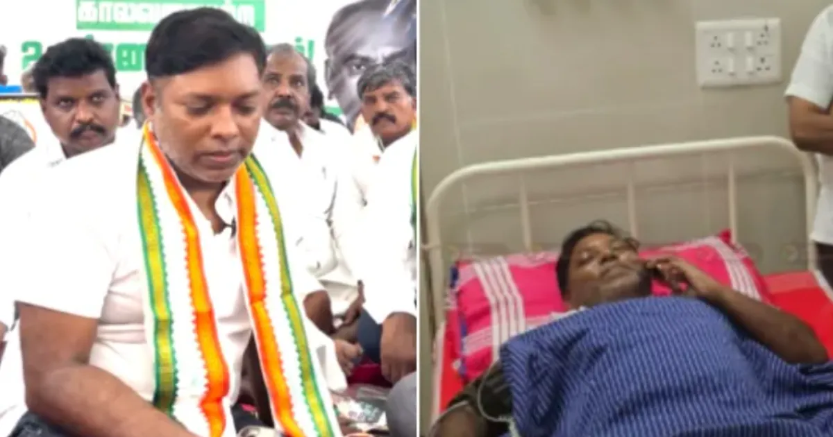 Congress MP Hospitalized but Vows to Continue Hunger Strike