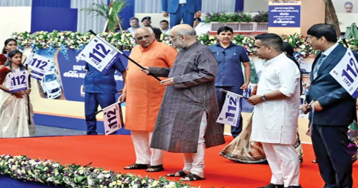 Amit Shah Launches Gujarat’s ‘Dial 112’ System