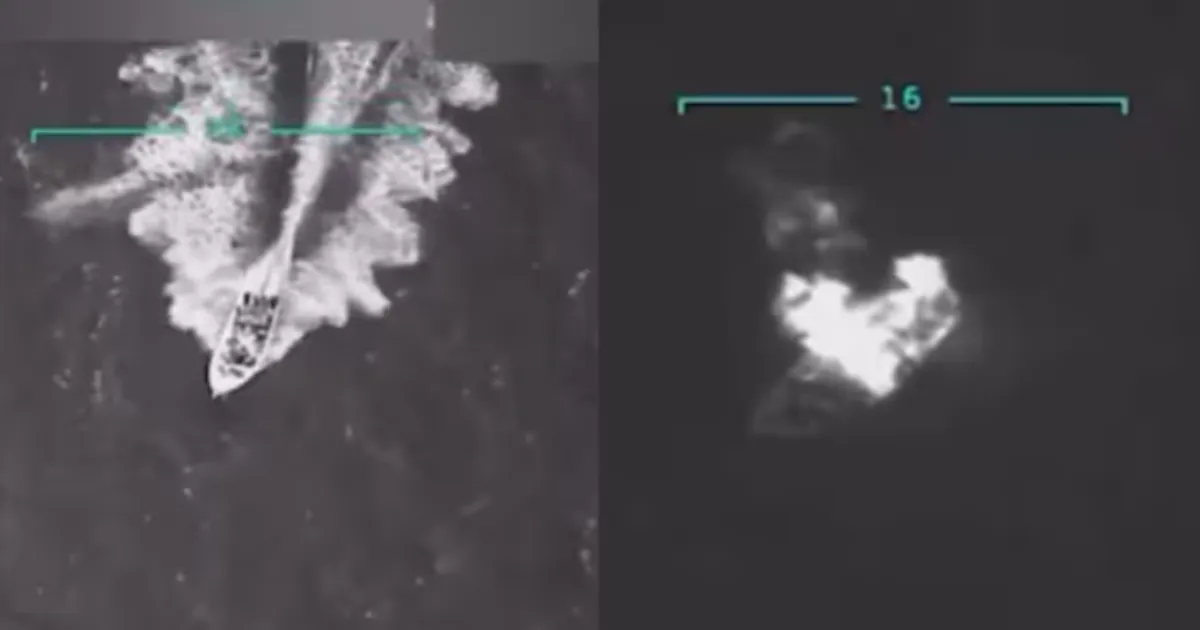 Trump’s Navy Obliterates Drug Boat in Caribbean