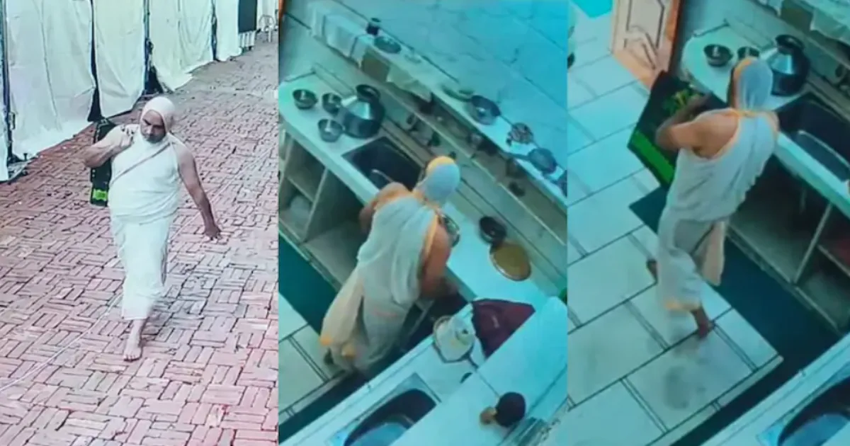 Thief in Priest’s Robes Steals Crore-Worth Gold at Red Fort