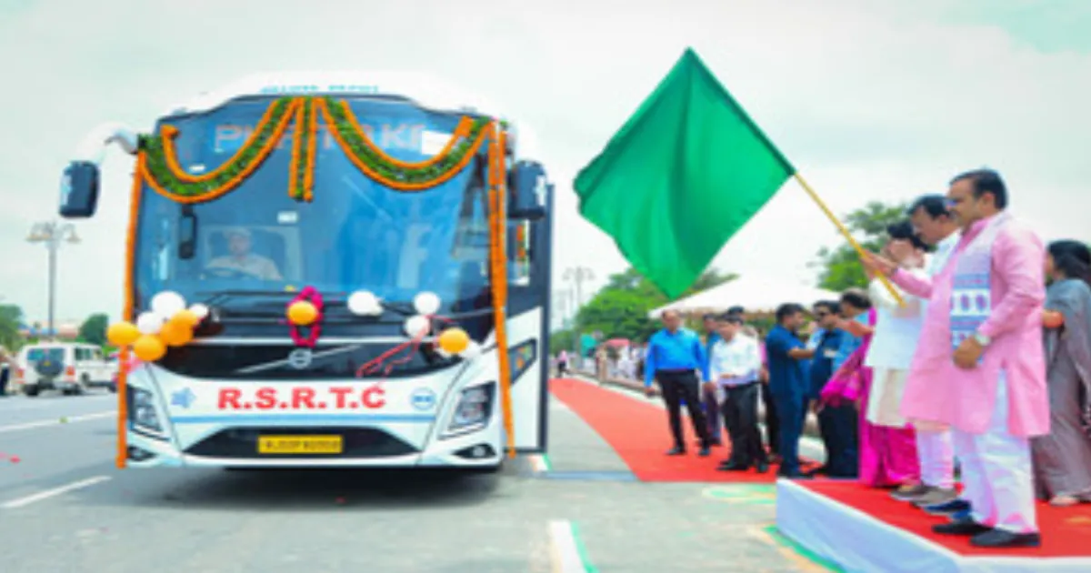 Rajasthan Launches 160 RSRTC Buses and Jaipur–Kathgodam Super Luxury Route