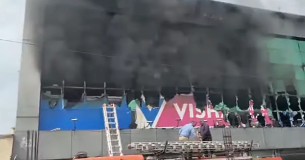 Vishal Mega Mart in Flames Again: Ambala Outlet Ablaze