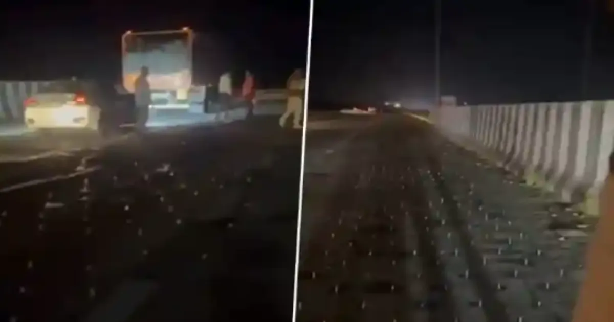 Sharp Nails Found on Mumbai-Bound Samruddhi Expressway