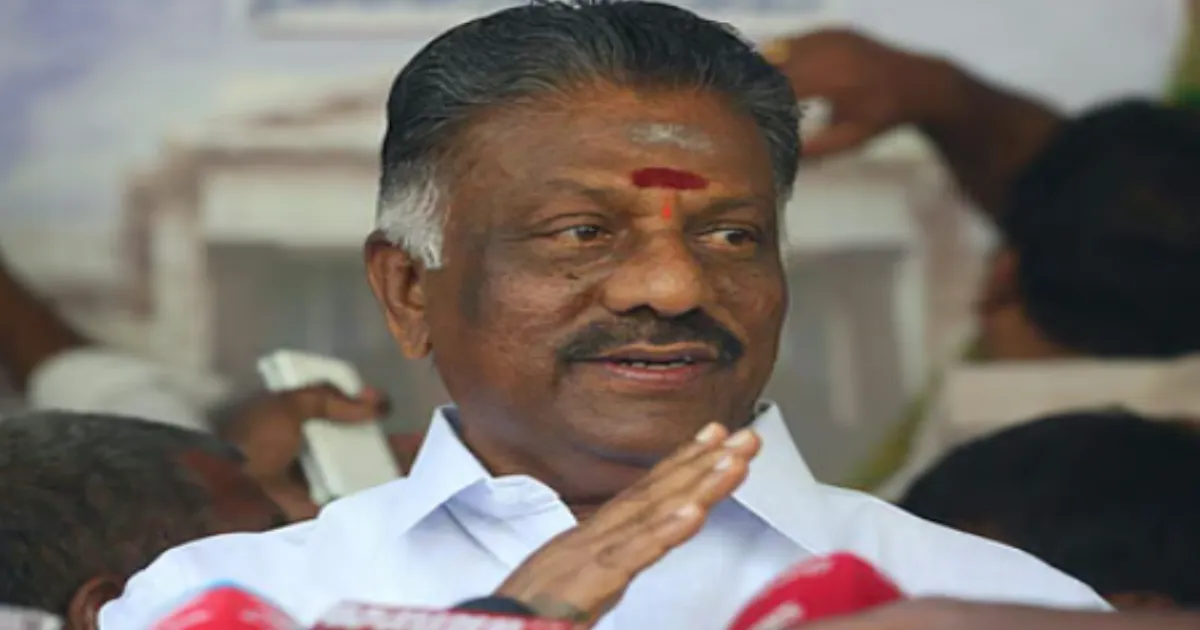 Ex-CM Panneerselvam Revives AIADMK Reunion Hopes