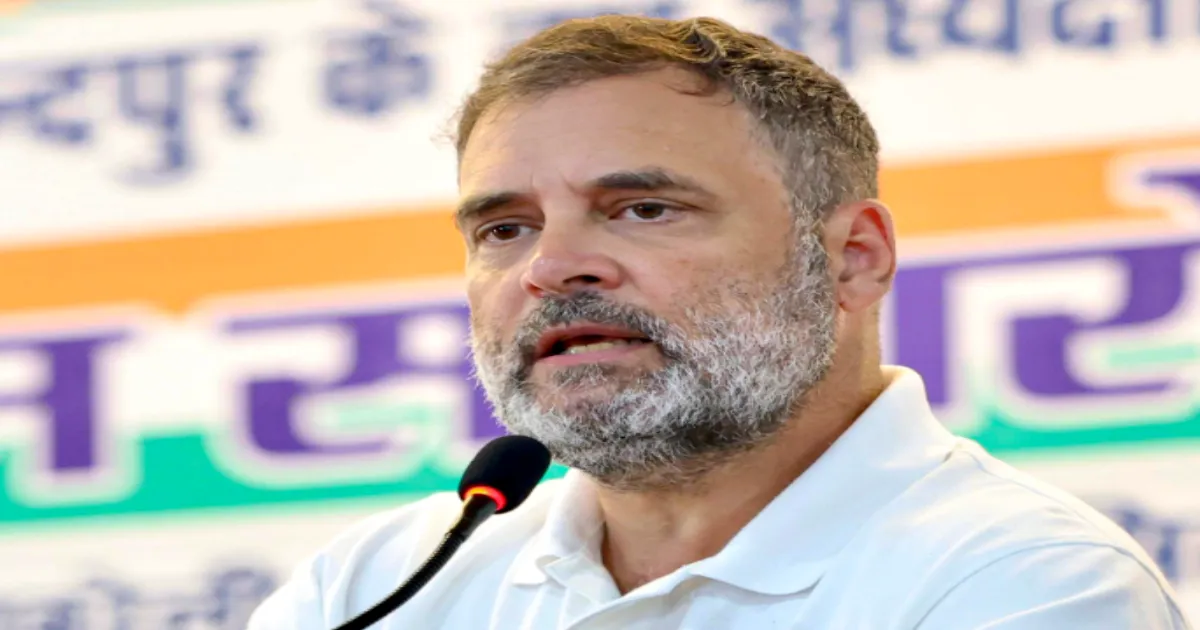 Rahul Gandhi Intensifies Offensive With ‘Vote Chor, Gaddi Chhod’ Slogan