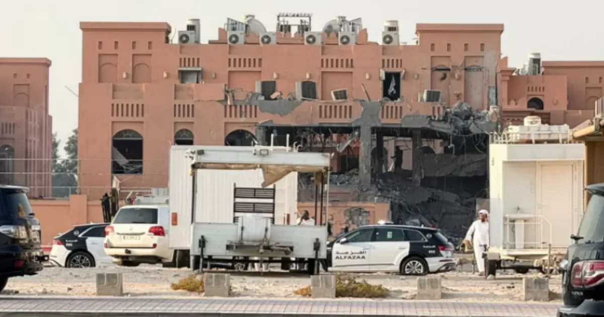 Qatar Clears Rubble After Israeli Strike Targeting Hamas Leaders in Doha