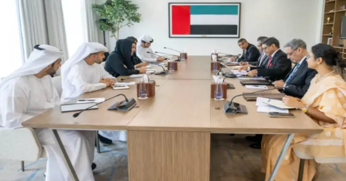 India, UAE Hold Comprehensive Review of Strategic Partnership Across Sectors