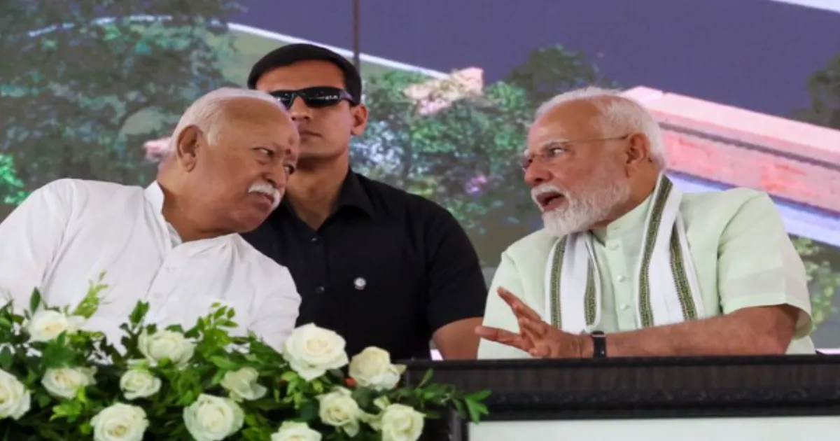 PM Modi Hails RSS Chief Bhagwat as India’s Unity Icon 