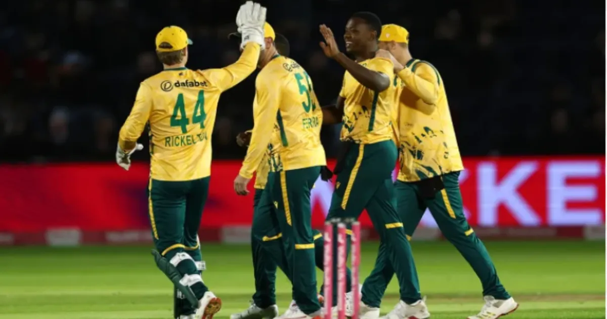 South Africa Wins Rain-affected First T20 by 14 Runs Over England