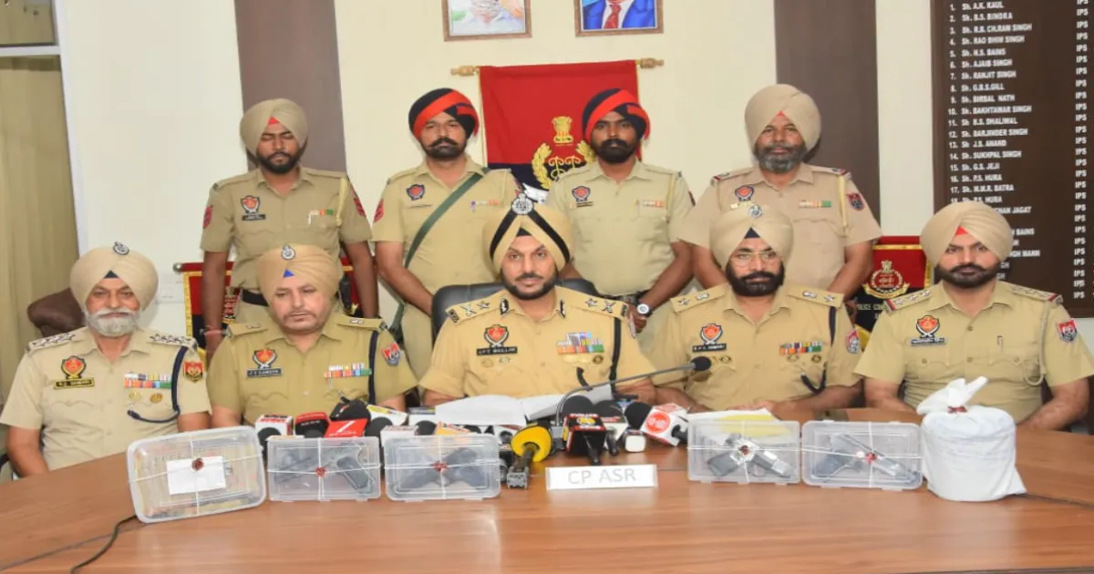punjab-police-bust-cross-border-arms-syndicate-six-arre