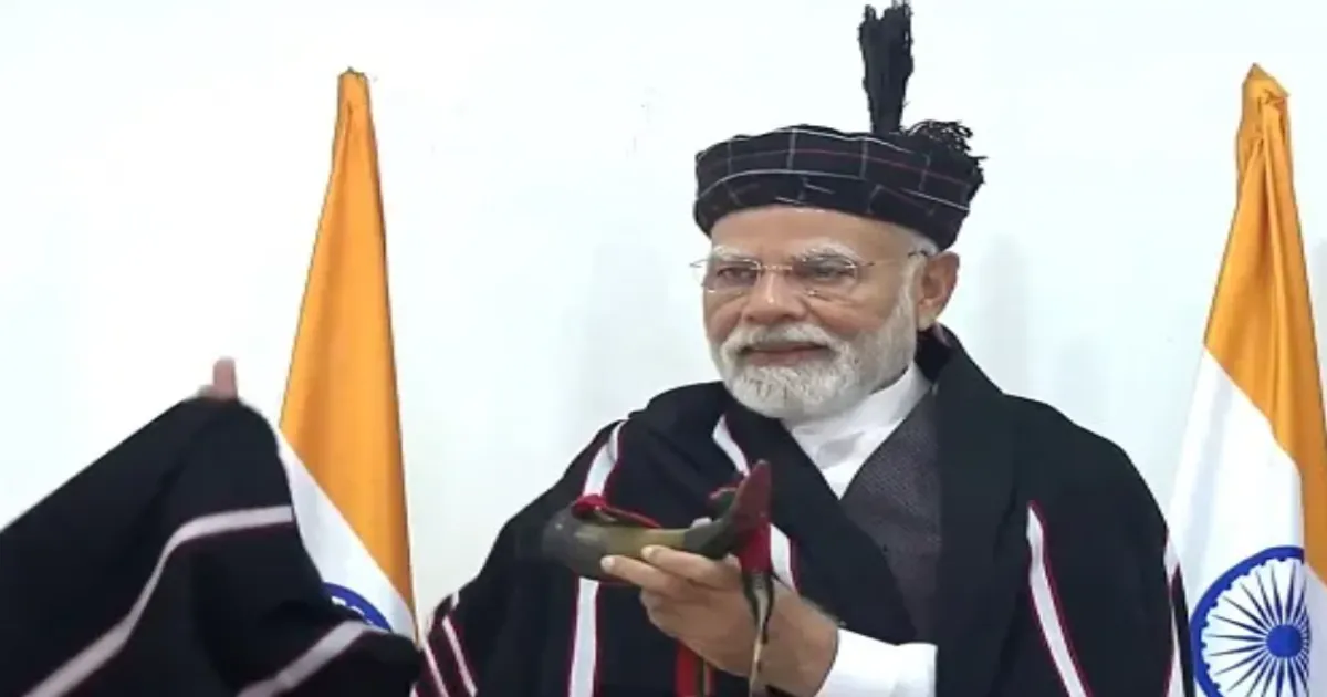 PM Modi Inaugurates Mizoram Railway Line, Flags Off Rajdhani Express
