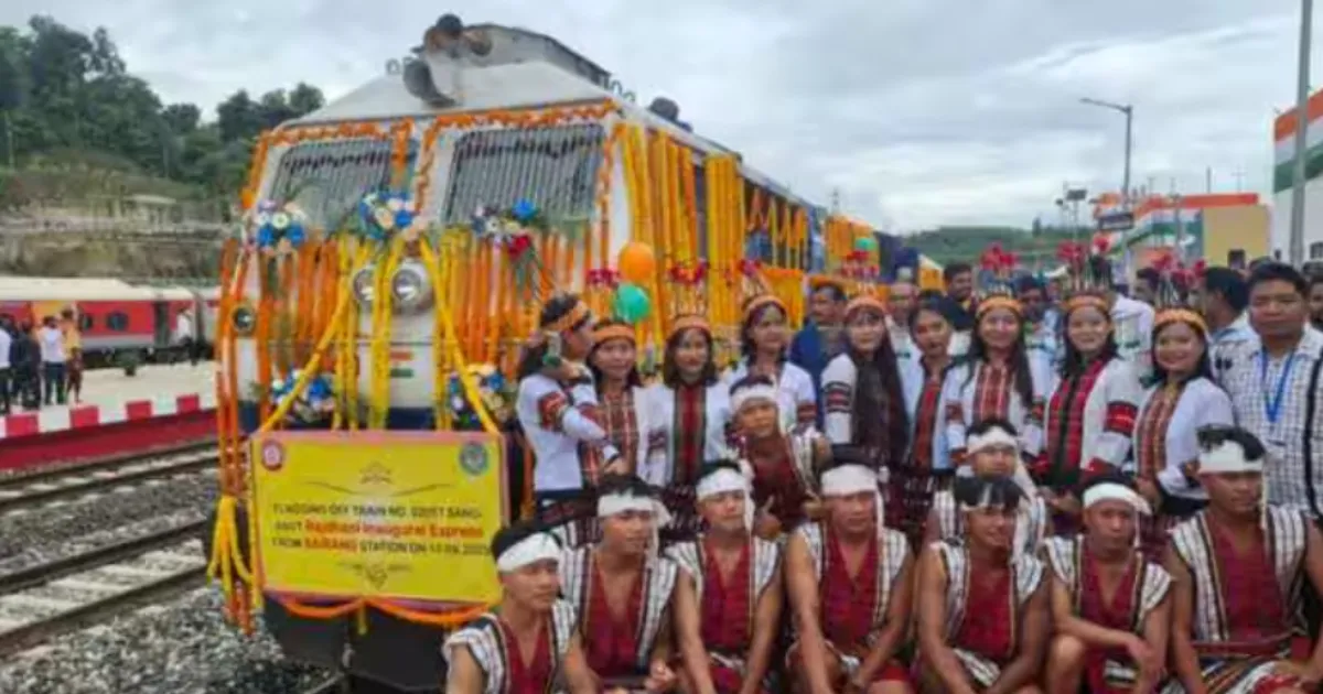 Aizawl-Delhi Rail Link Opens, Mizoram Celebrates Historic Connectivity