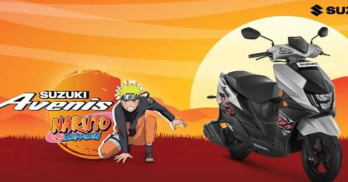 Suzuki India Launches Avenis Scooter With Naruto Shippuden Anime-Themed Design