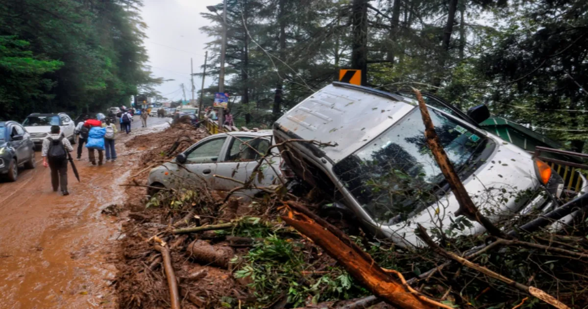 Monsoon Fury: Fresh Floods and Landslides Grip Himalayan States, Leaving Trail of Destruction