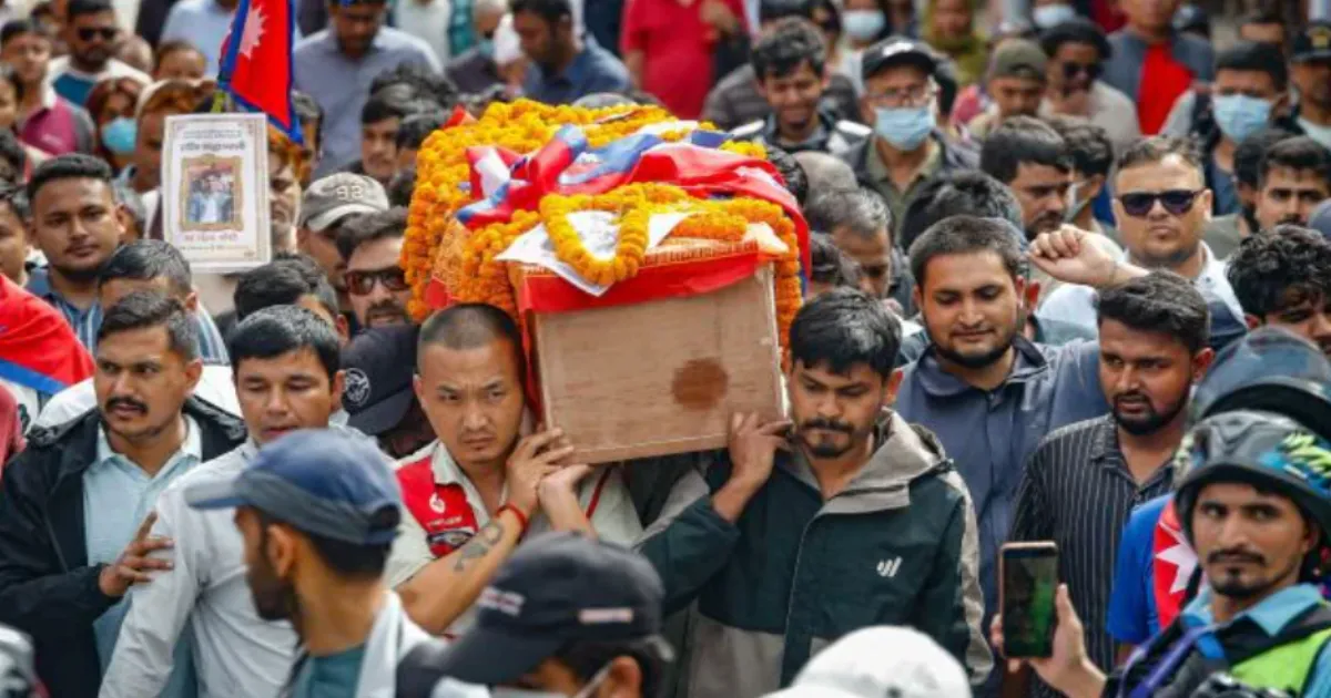 Nepal Cremates Gen Z Protest Victims With State Honours In Kathmandu