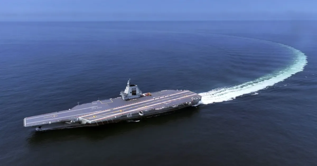 China Deploys Aircraft Carrier Fujian After Collision With Philippine Vessel