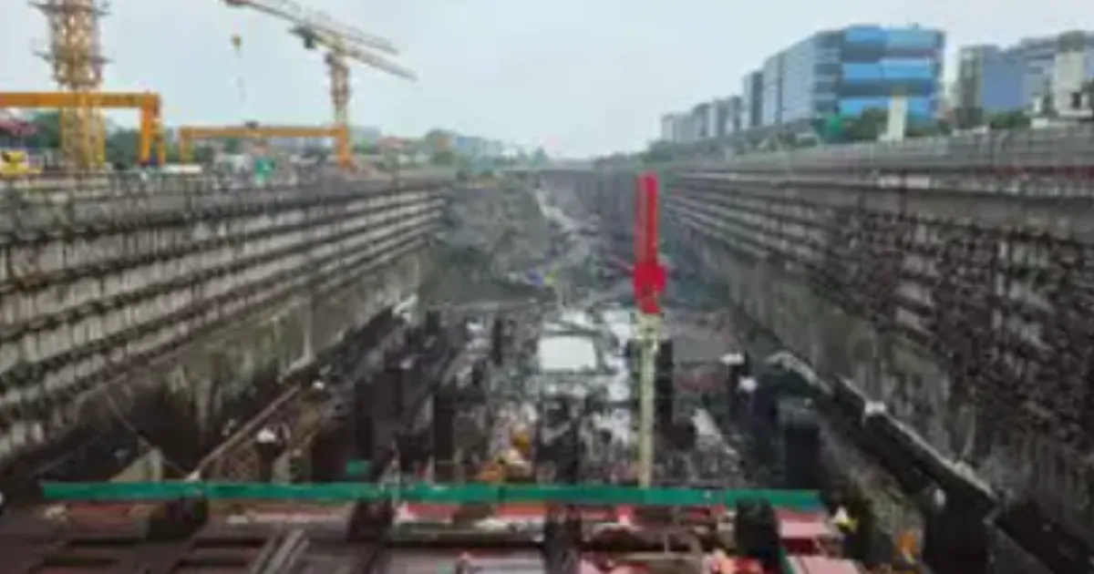 Bandra Kurla Bullet Train Station Excavation Nears Completion: NHSRCL