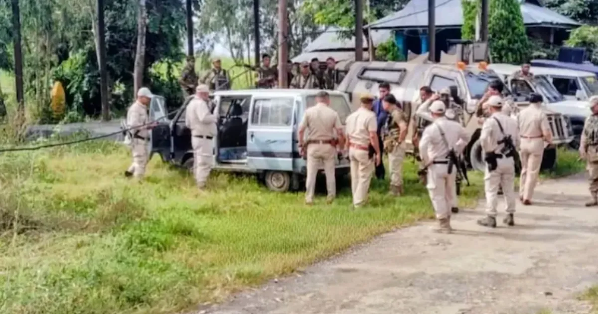 Manipur Ambush: Two Detained, Suspect Van Seized After Soldiers Martyred