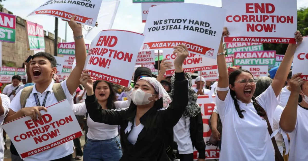 Philippines Erupts: Thousands Protest Massive Flood-Control Corruption