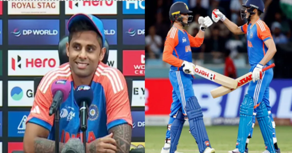 Shubman Gill And Abhishek Sharma Fire-And-Ice Duo, Says Suryakumar Yadav