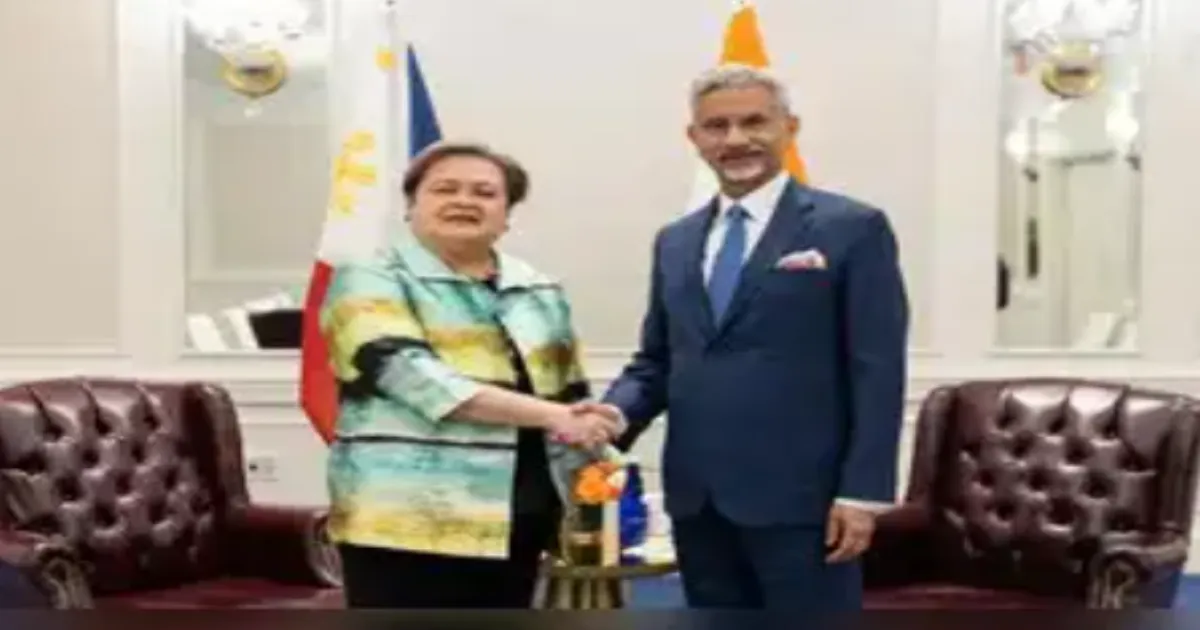 Jaishankar Meets Philippine Counterpart Tess Lazaro on UNGA Sidelines